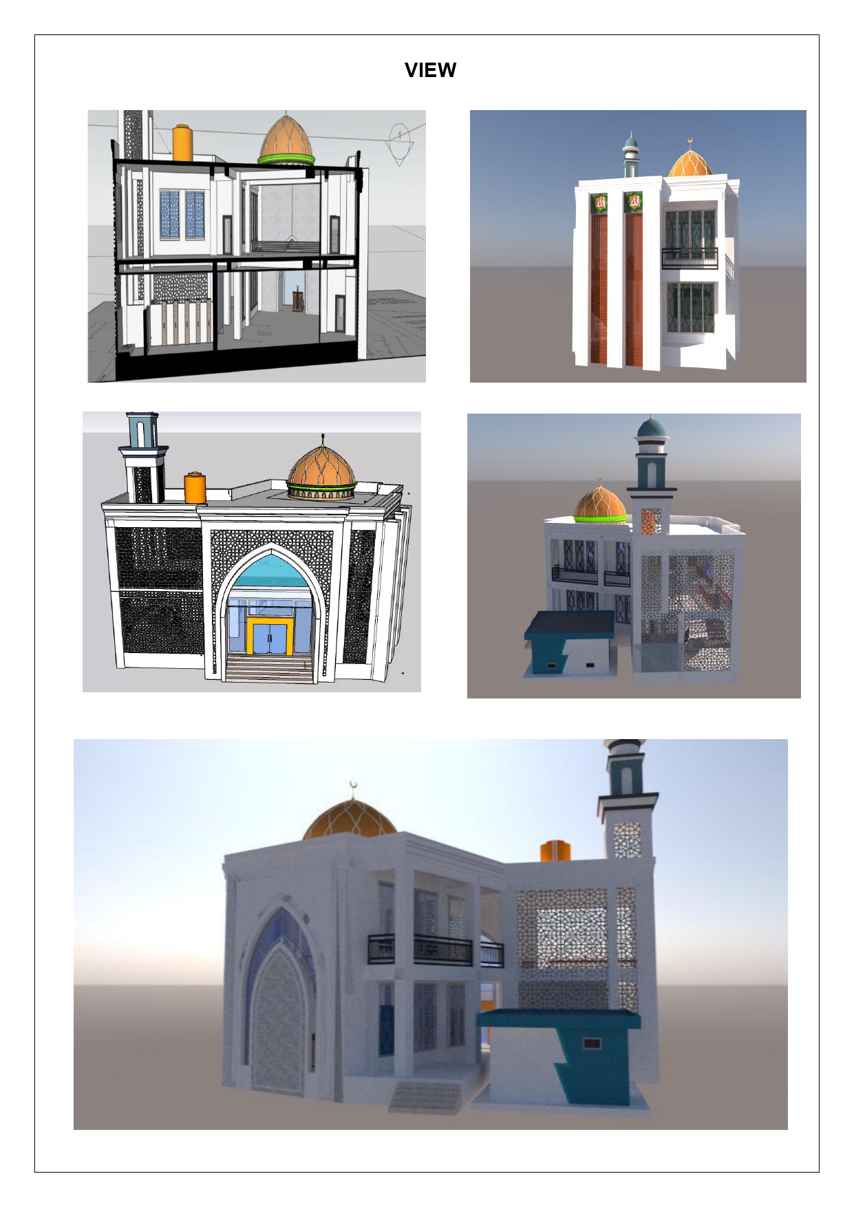 Struktur Pengurus Masjid At Ta'awun